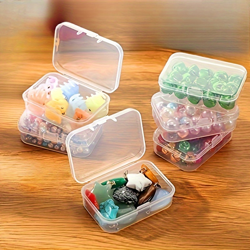 

6- Plastic For , Jewelry, And - 2.56x1.7 Organizer For Art Supplies, Display And Accessories,jewelry Making Display & Supplies,beading&jewelry Making