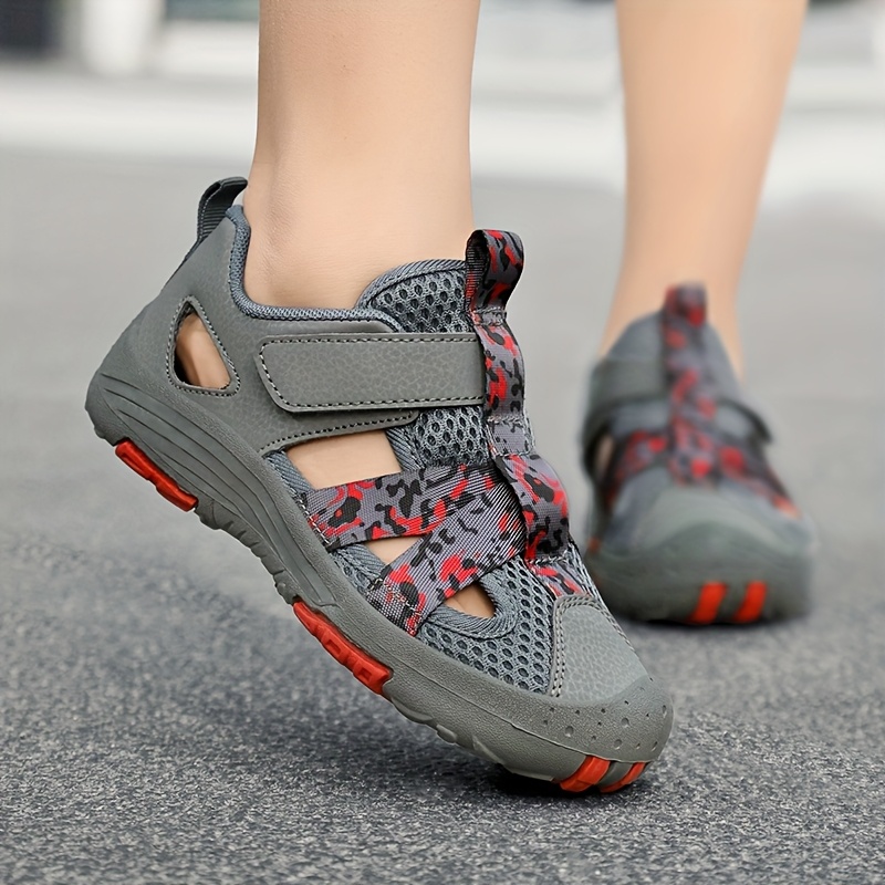 Holes Big Toe Wearing Through Shoes Boys' Breathable Athletic