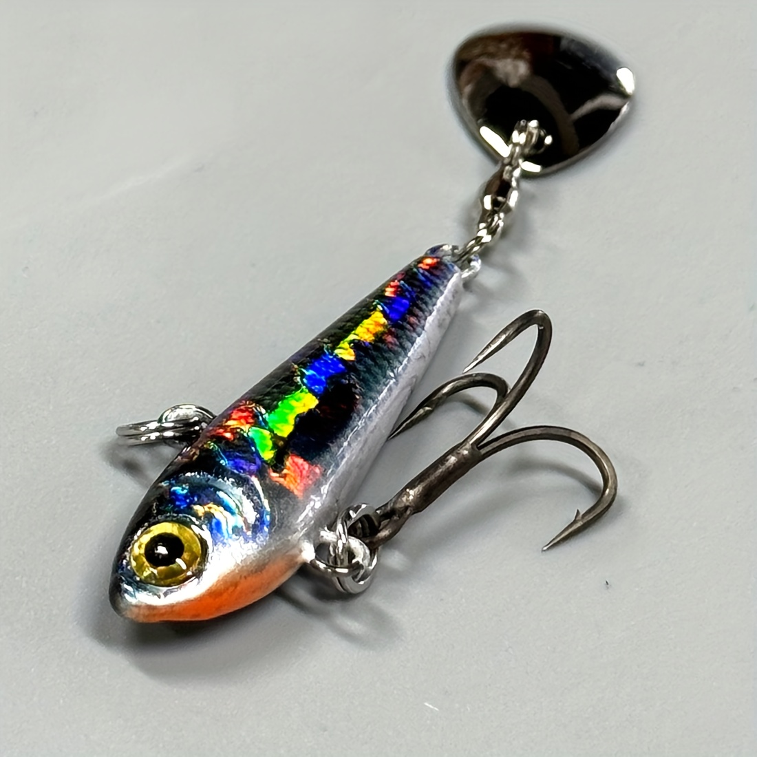 Image of 19g Metal Vib Jig Spinner Fishing Lure With Blade Long Casting Sea Fishing Jigging Lure For Trout Pike Perch Saltwater