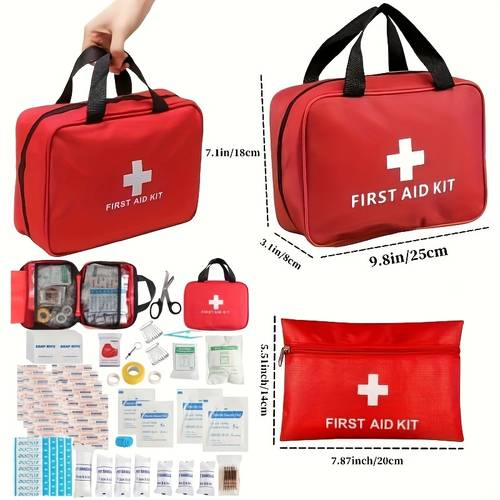 outdoor first bag for hunting hiking camping with emergency supplies and accessories
