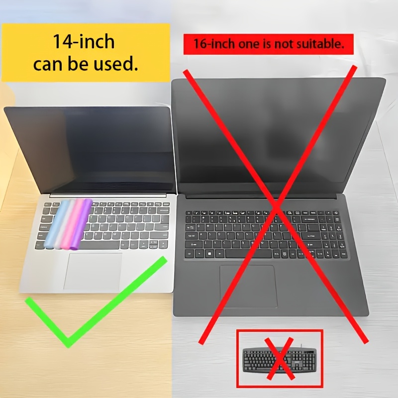 1pc 12-14 inches 31*13.1cm/12.2*5.16in Laptop Keyboard Film Universal Film Keyboard Protective Film Waterproof And Dustproof Cover Film, Laptop Protection, Keyboard Shield, Clear Protector, Sleek Design, Scratchresistant, Flexible Material, Protector, Remote Professionals, Tech Enthusiasts