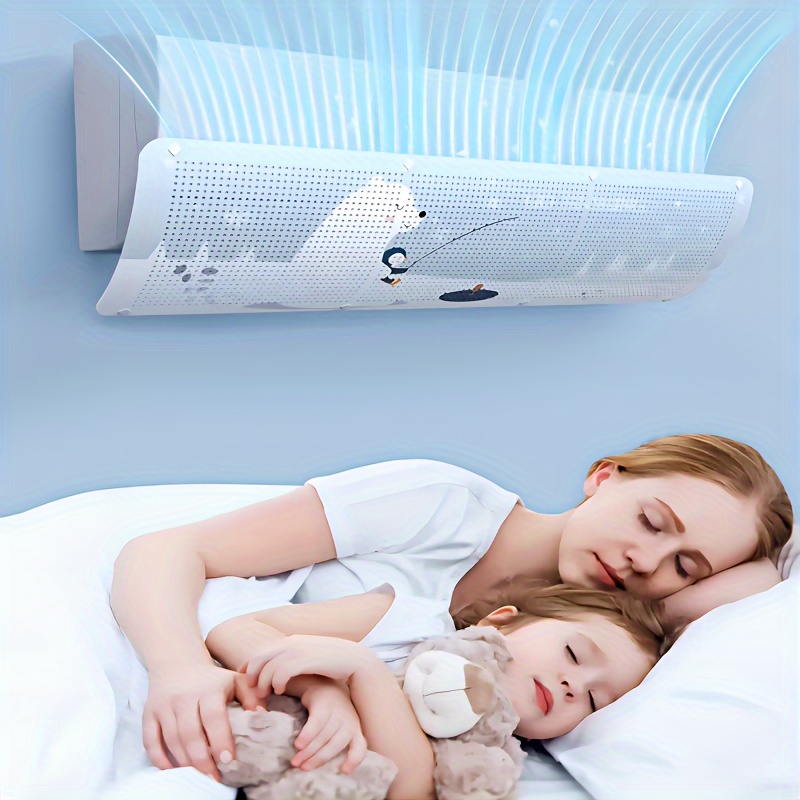 Nuevo deflector de aire acondicionado anti soplado directo para bebé bebé  bebé cubierta de aire acondicionado