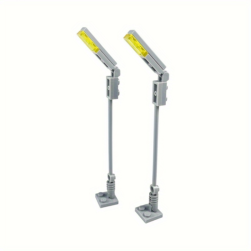 Moc Small Particle Building Block Street Lamp, Lighting Fixture, City Street Light, Building Block Accessories, Telephone Pole , Scene Decoration