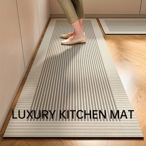style stripes multifunctional exquisite high end carpet mat strong anti slip performance suitable for home entrance living room balcony laundry room bathroom for festive atmosphere for christmas