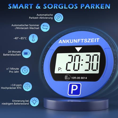 professional electronic car parking timer led accurate timing with night parking mode suitable for a of cars