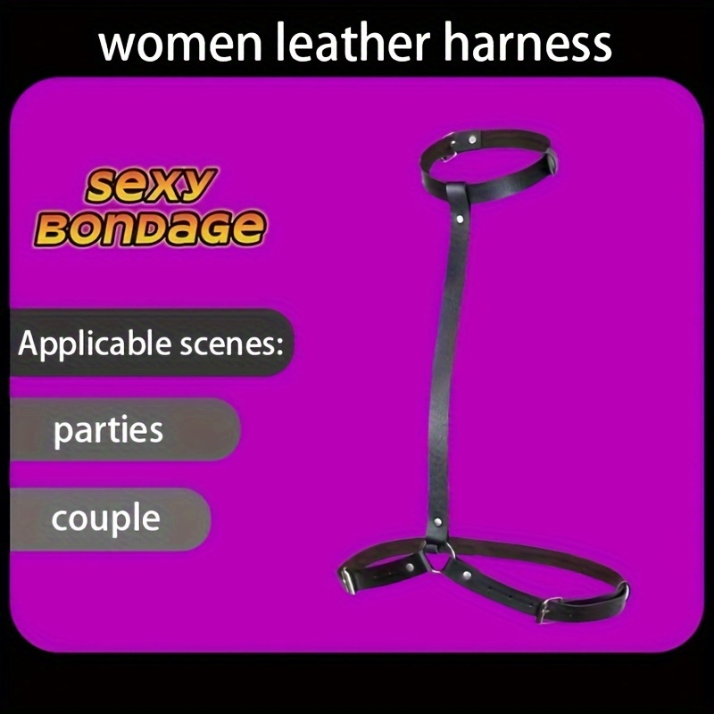 BODIY Punk Leather Thigh Harness Black Rave Waist Belts Leg Garter Belts  Body Chain Jewelry for Women and Girls