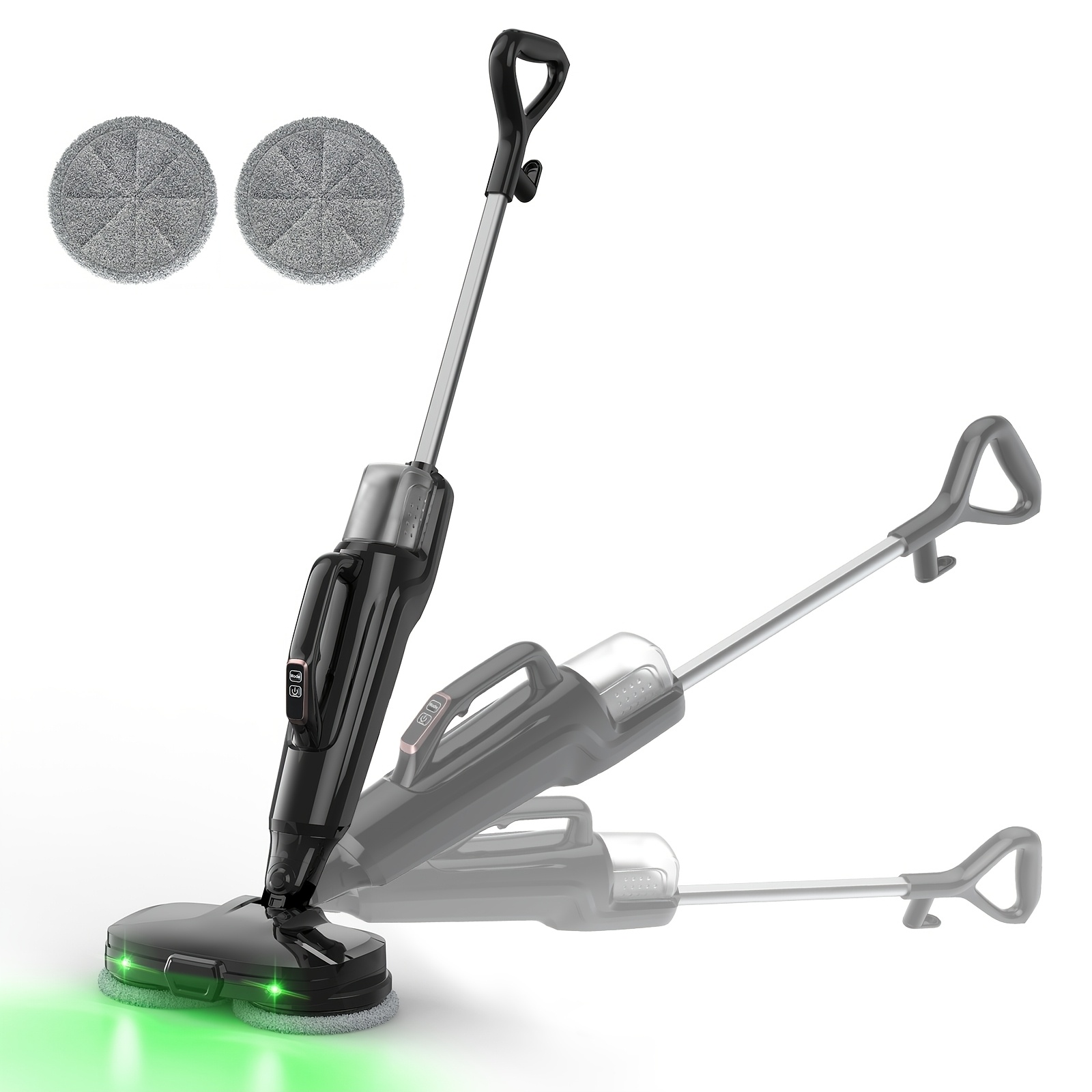 Lubluelu 6-in-1 Steam Mop And Handheld Steam Cleaner, 1380w Electric Floor Steamer With 6 Accessories, Fast 15s Heat-up, Compact Detachable Storage, For Hardwood/tile/laminate Carpet Cleaning