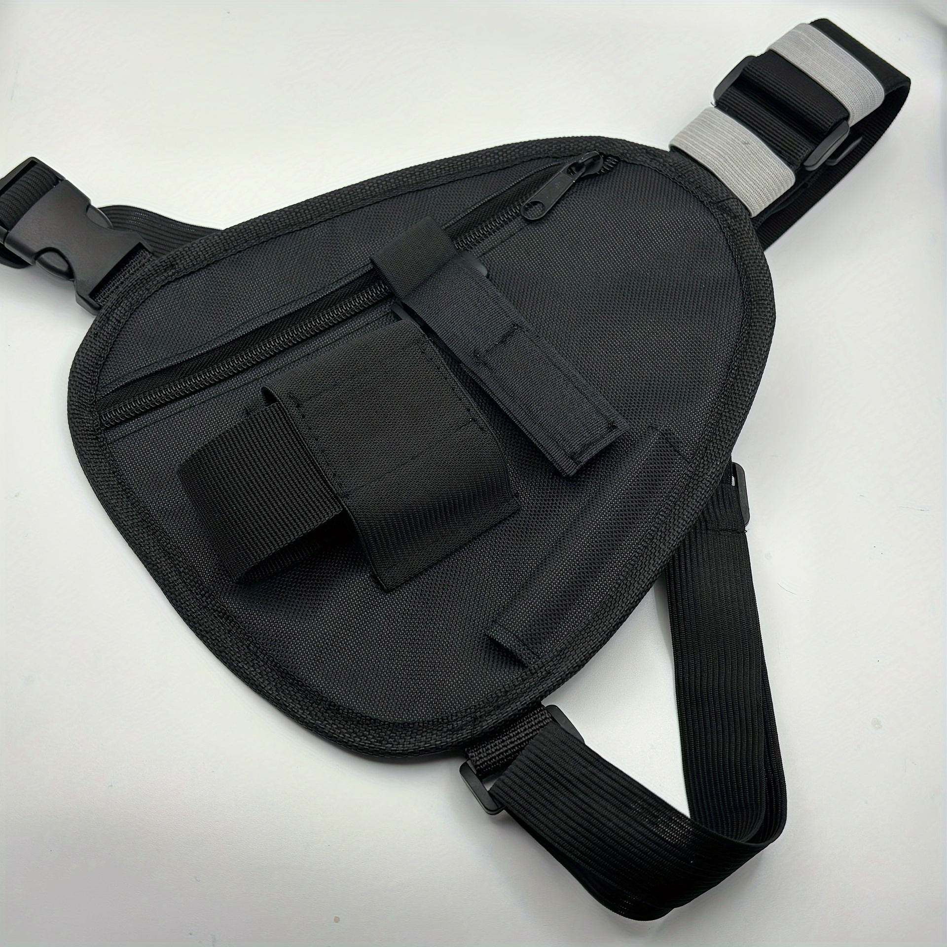 TEMU Lightweight Walkie-talkie - Adjustable, Durable Polyester Chest For Commute