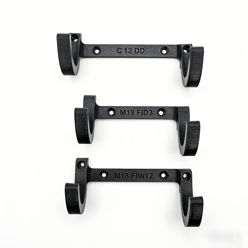Wall Mount Bracket For 3 Heavy-duty Power Tools, Suitable For Tool Brackets, Universal Charging Drill Storage Rack, Garage Workshop Wall-mounted Artifact, Space- Artifact, Utility Shelves
