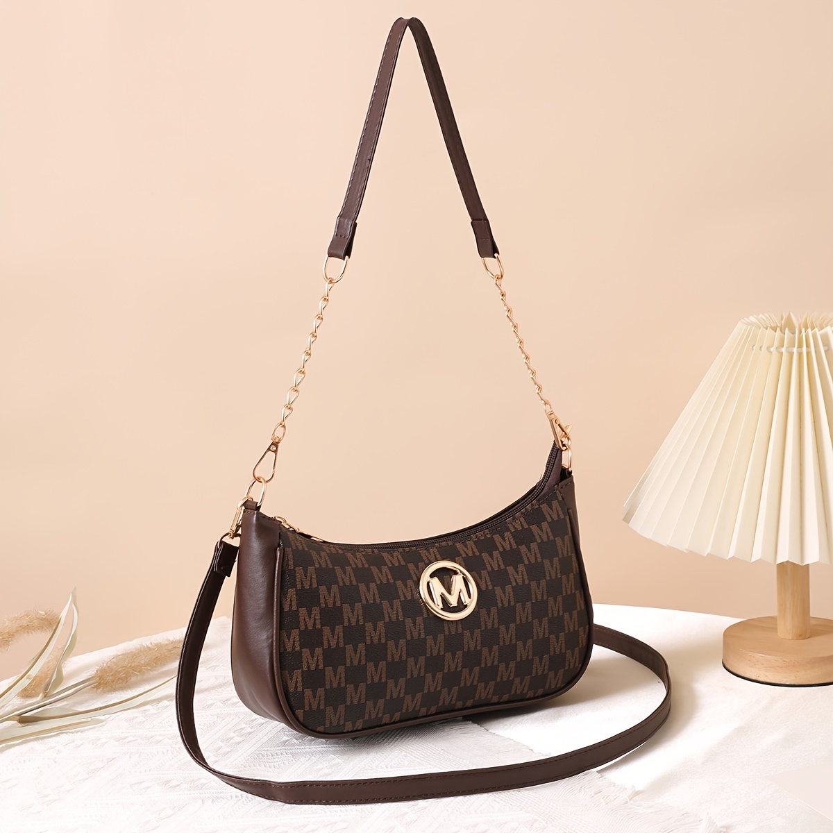 Image of Crescent New Women' Fashion Underarm Bag, Stylish And Unique, Single-shoulder Crossbody Crescent Bag