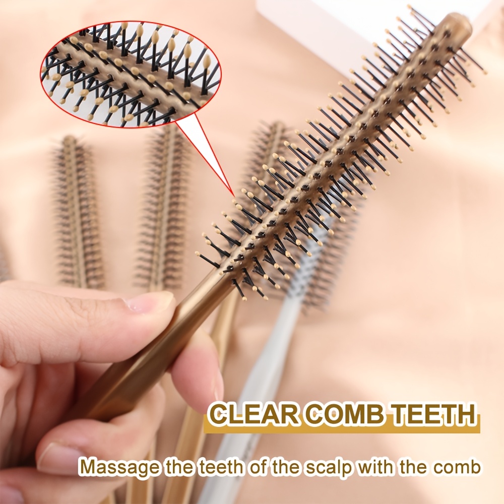 Golden Rolling Comb with 8 Rows
