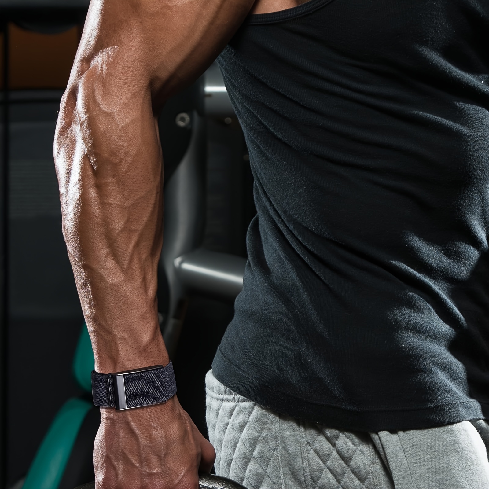 Nylon Sport Band Compatible for Whoop 4.0 Strap Men Women, Breathable Replacement Wristbands Straps for Whoop Band 4.0