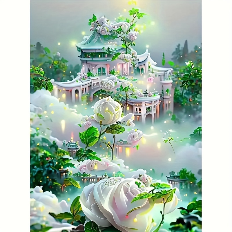 

[top-] 5d Diamond Painting Kit, Art Set, 11.8x15.8 - Diy &