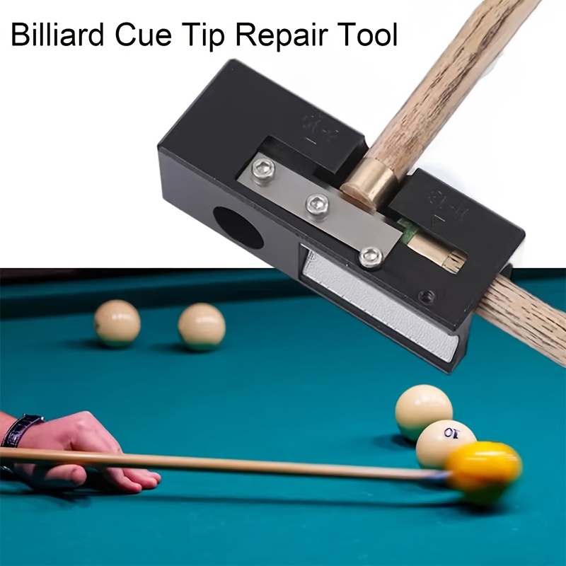 

11-in-1 Billiard Stick Repair Tool, Multifunctional Snooker Pool Cue Tip Shaper, Portable Cue Tip Accessories