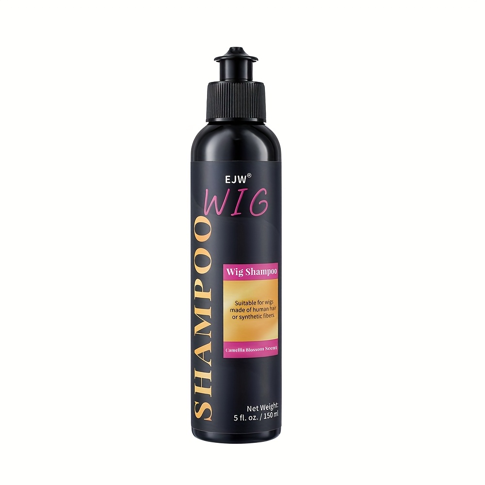 Image of Ejw Synthetic Wig Shampoo, Containing Keratin Ingredients, For Cleaning And Making Wigs Smooth, Rich Foam Deep Cleansing, Moisturizing, Hair Care, Cleaning Wigs, Making Wigs Smoother And