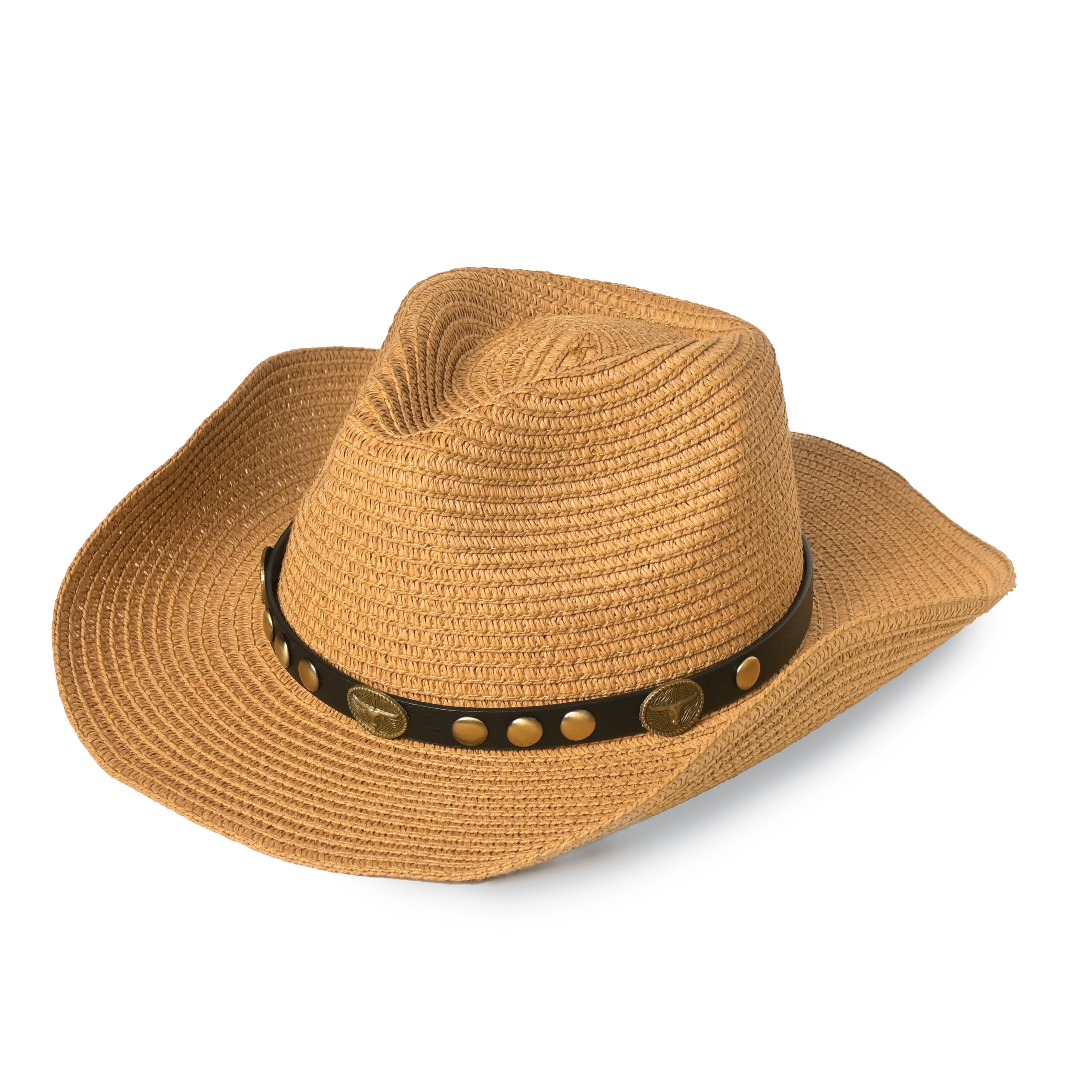 Western Straw Cowboy Hat for Women Beach Sun Hat for Men Wide Brim Fedora Hat Cowgirl Hats Summer Panama Hat