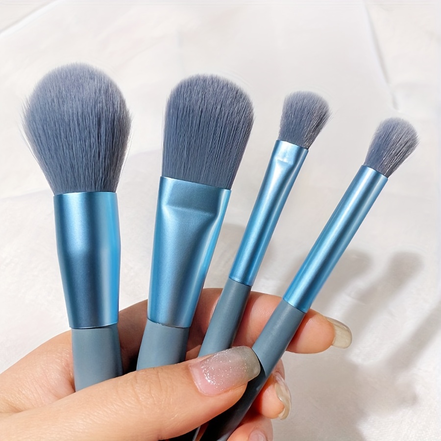 8Pcs Facial Makeup Brushes Makeup Brushes Portable