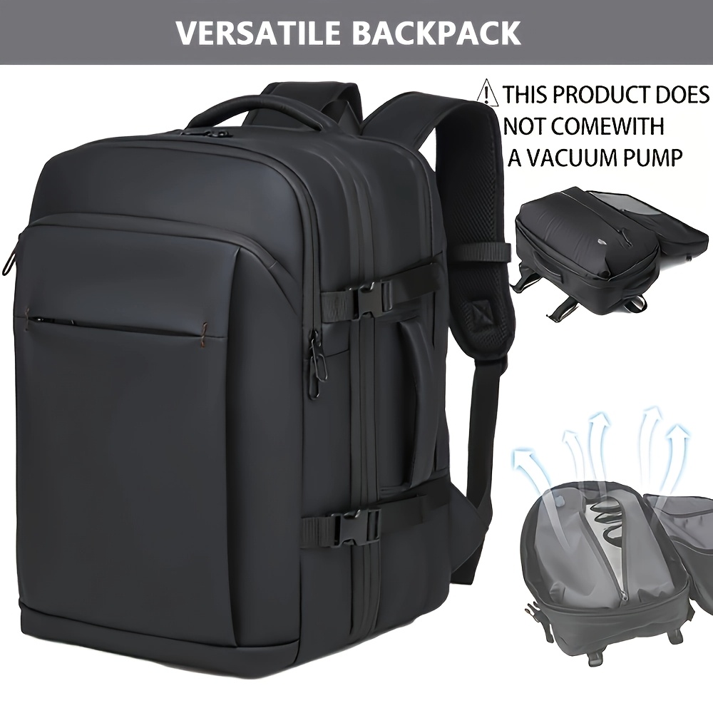 Business Backpack Vacuum Compression Large Capacity Business Travel Fashion Trendy Backpack