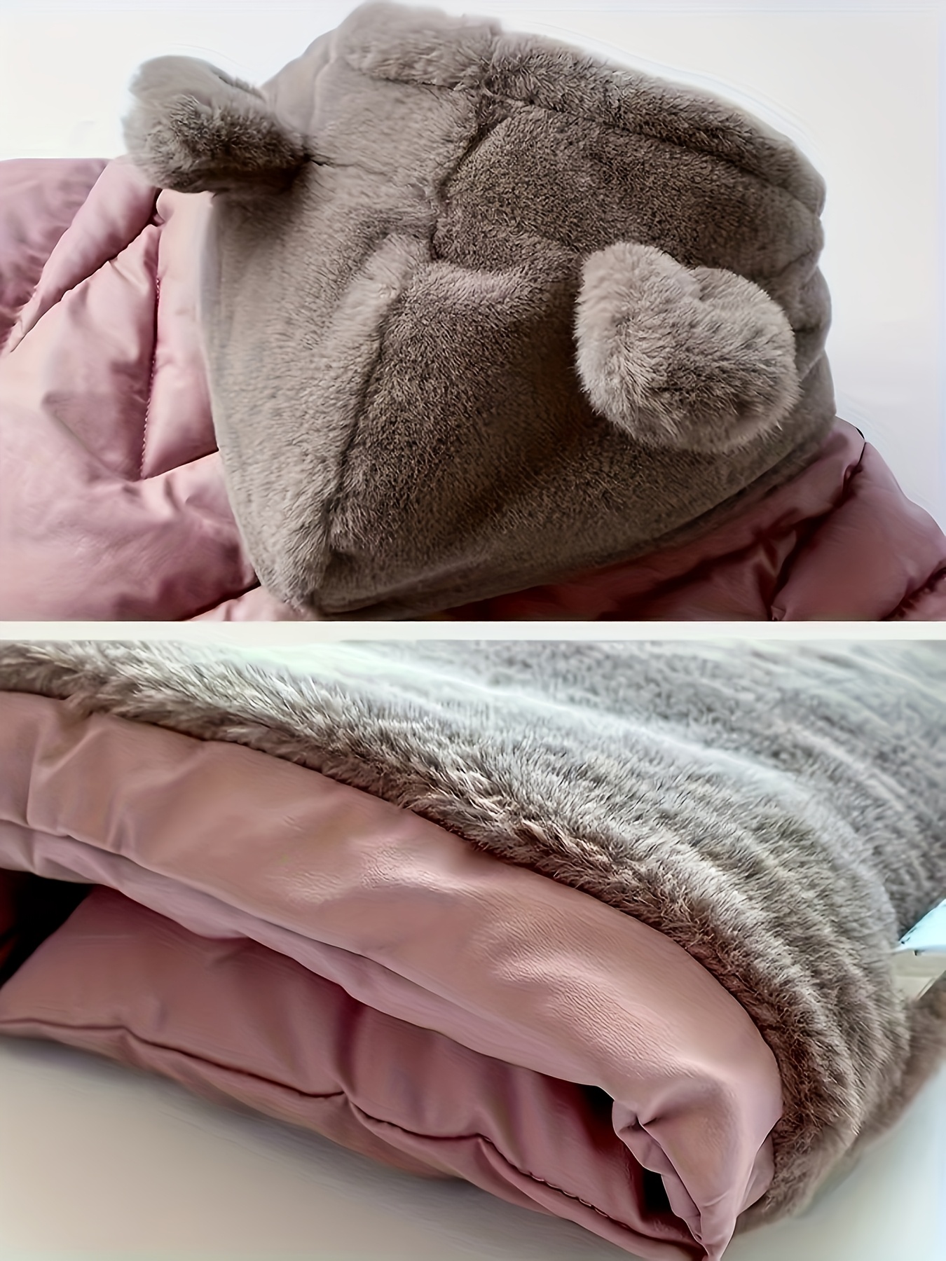 Manteau D'hiver Polaire à Capuche Pour Bébé Fille – Coupe-vent Chaud Et Doux Pour Sorties En Extérieur
