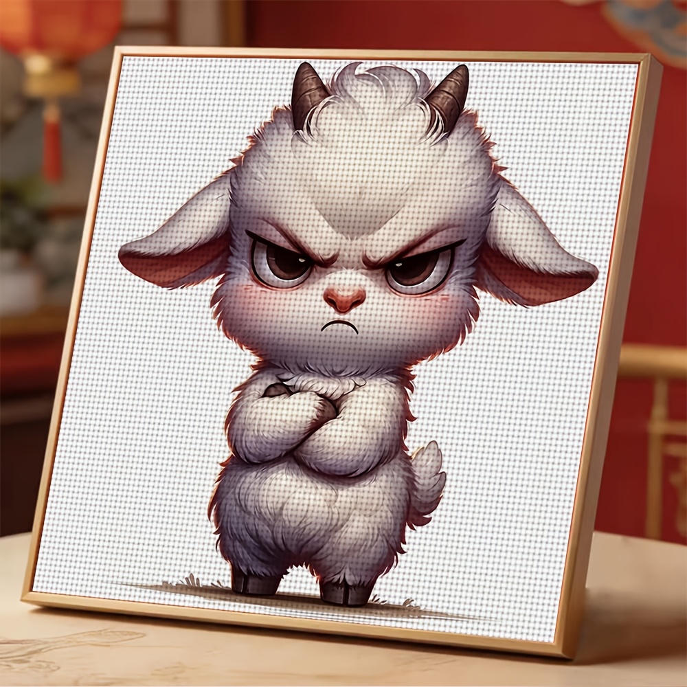 New Frameless Adult Cross Stitch Printing Kit, 2D Pattern Art