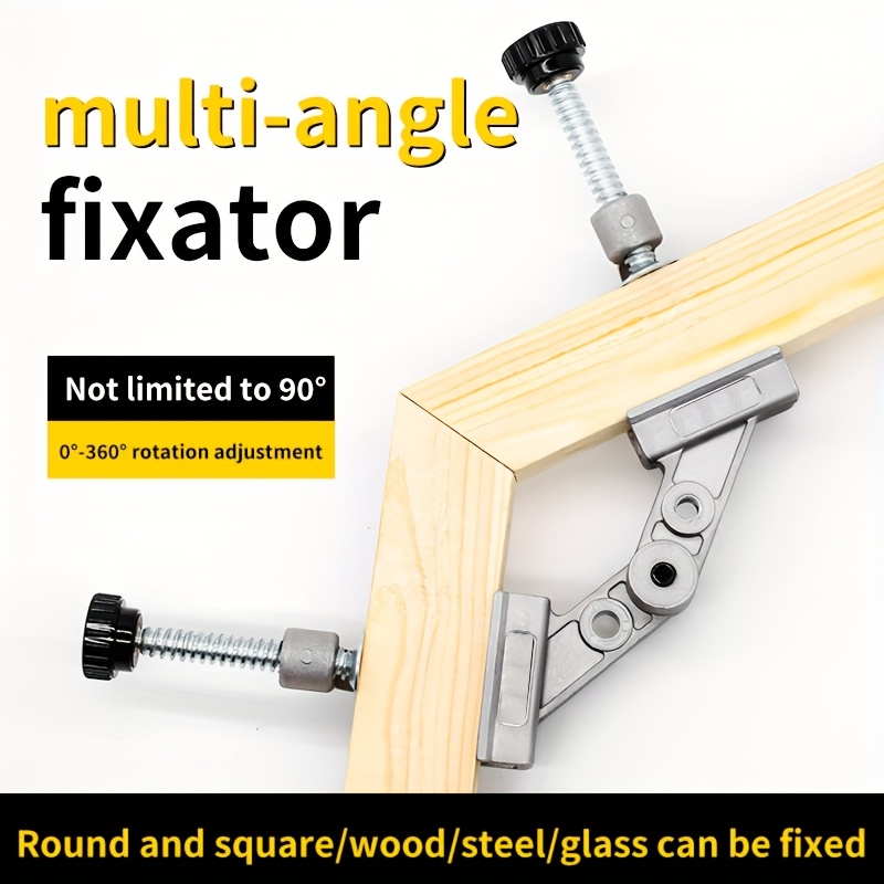 DIY Tool 90-Degree Angle Clamp - Adjustable Woodworking Corner Clamp ...