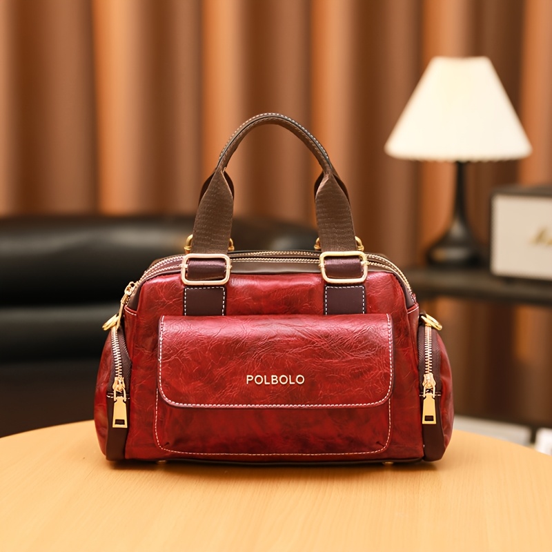2025 polbolo versatile ribbon single handbag - Temu Germany