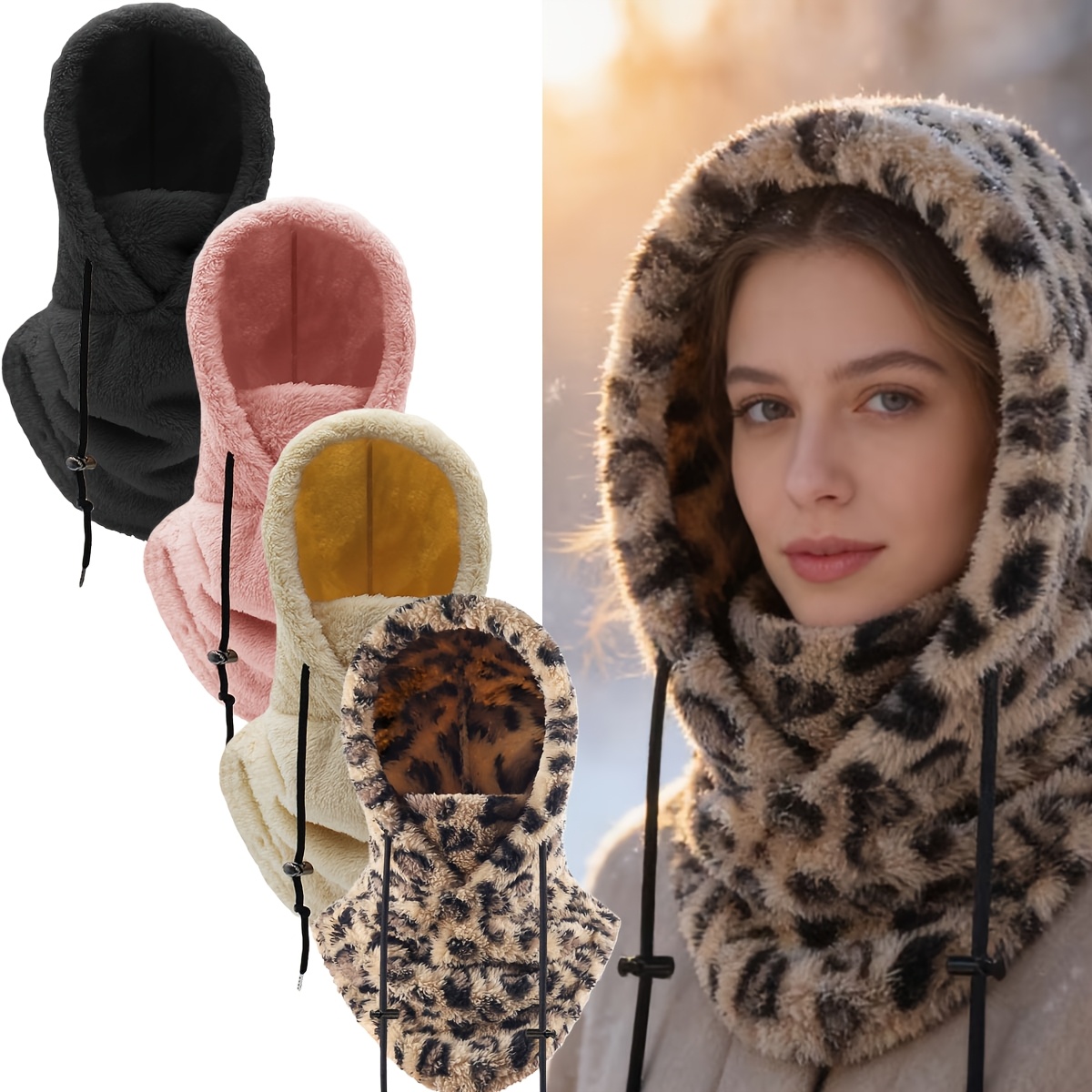hood scarf sold on Temu United States