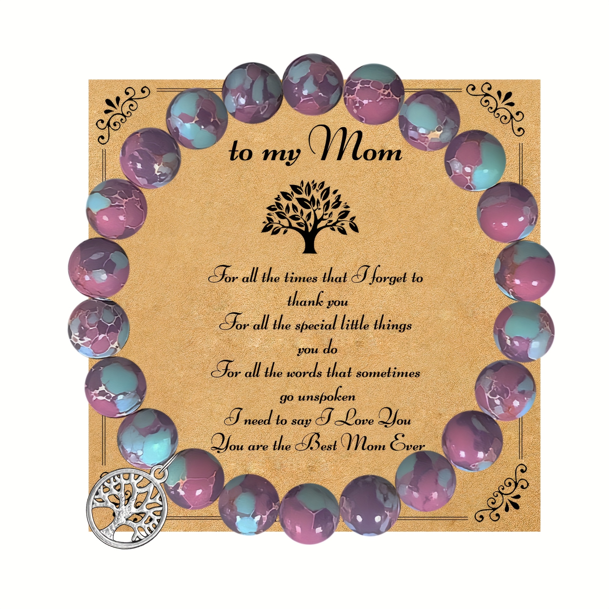 Meaningful Tree of Life Bracelet for Mother's Day Gift