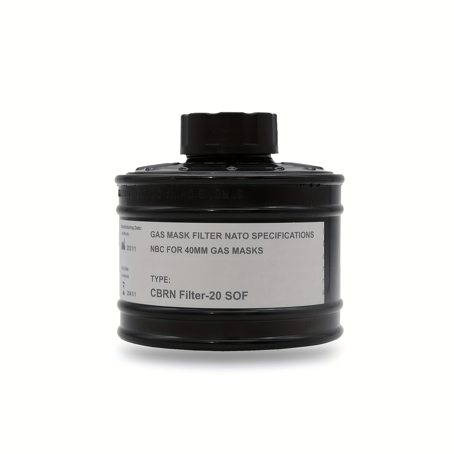 

Gas Mask Filter Specifications Nbc For 40mm Gas Masks Filter With Long Shelf Life 20 Years