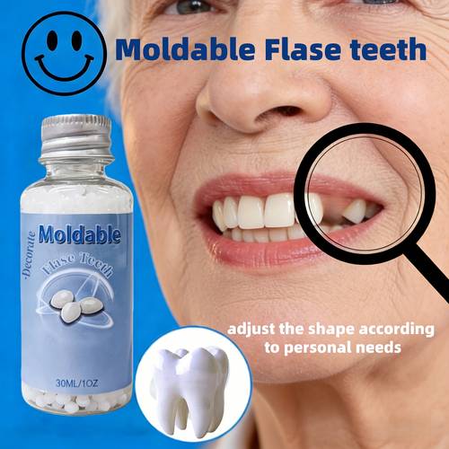 practical and cosmetic dentures portable adjustable stable and natural looking suitable for men women and the elderly used to dental defects for film and television shoots and for party costumes