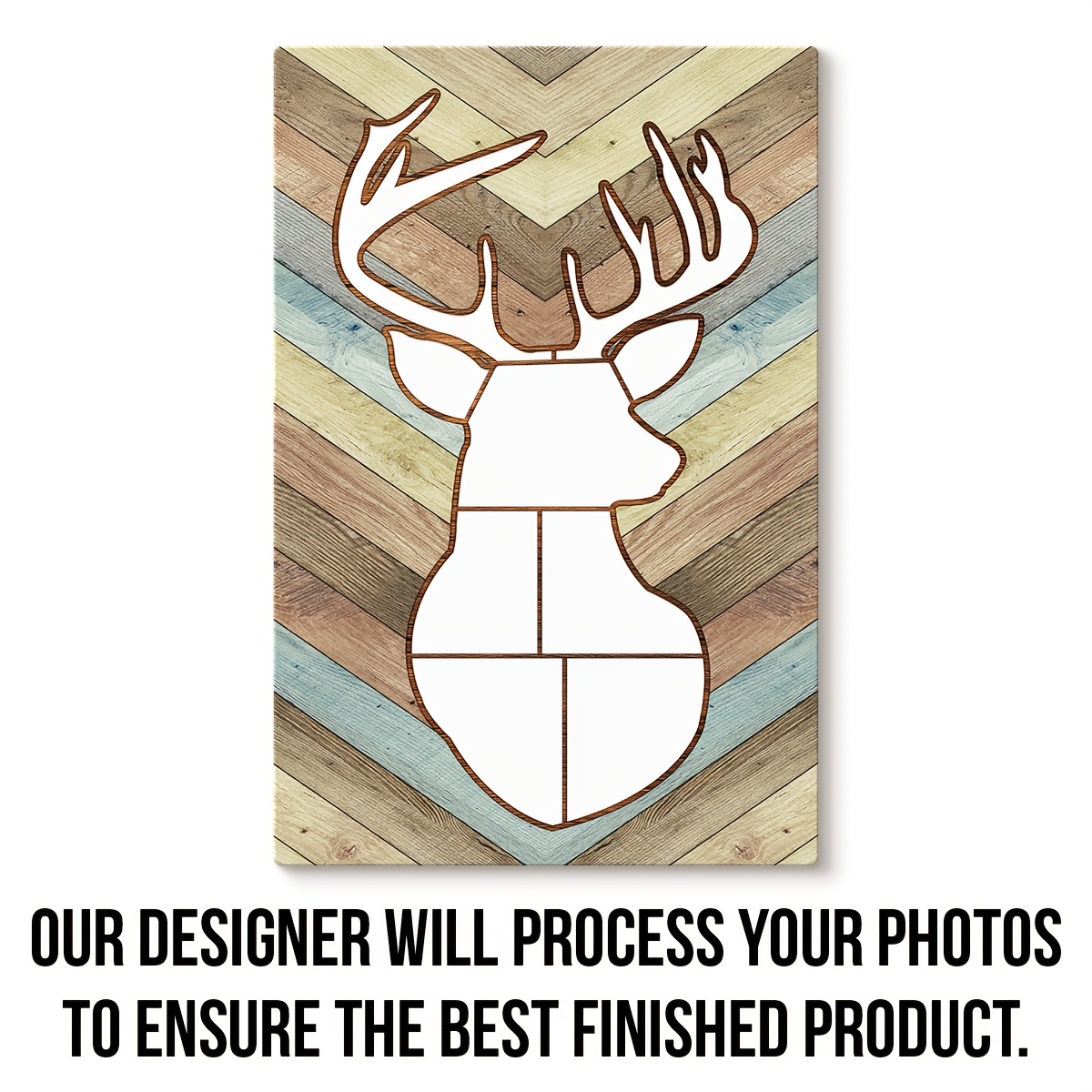 TEMU Personalized Deer Hunting Memories - Custom Hunting Collage Canvas - Hunting Dad, Gift For Dad, Deer Hunting Gift, Best Gift Ideas