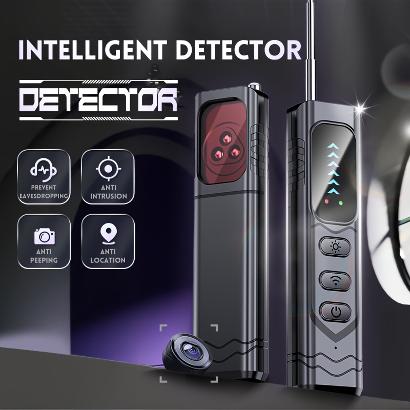 TEMU Hidden Camera Detectors, Anti Signal Scanner, Bug Detectors, Portable Camera Detectors, Gps , Listening Devices Finder, Wireless Rechargeable