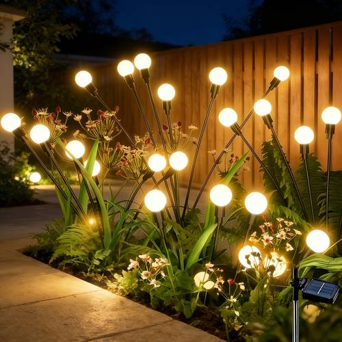 solar firefly lights add magical glow to or as gifts for christmas halloween thanksgiving easter and halloween