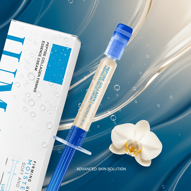 2 pack peptide collagen moisturizing serum rich in collagen acid and peptides ideal for dry and dehydrated skin enhances skin tightness and hydration 2