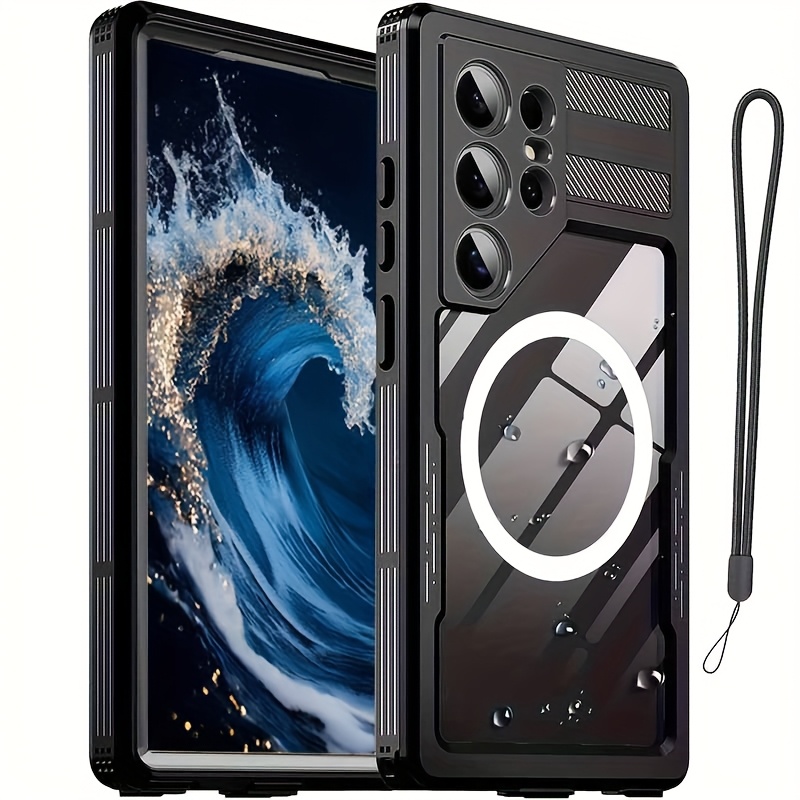 E-shop Handyhülle - Magnetische Hülle für Samsung Galaxy S25 Ultra 5G, Schutzhülle für den ganzen Körper, Handyhülle