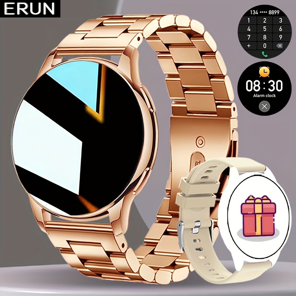 Erun Smartwatch, 1.50-inch Round Screen For Sports Watch, 240 X 240 Resolution, Minimalist Watch, Men's/women's Watch, Stylish , Suitable For Sports And , For And Iphone, Gifts For