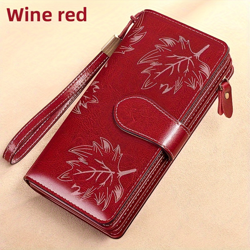 Women's New Large Capacity Clutch Long Wallet Card Case -one