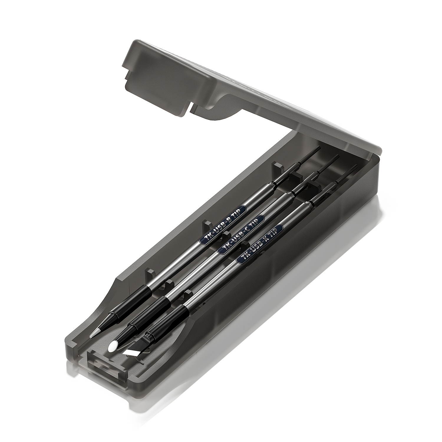 E-shop Original Eingebauter USB Heizkern Lötkolbenspitzen Set, Hufeisen + Rund + Form (B+C+K), Legierungsmaterial, , Rostfrei, Keine Montage
