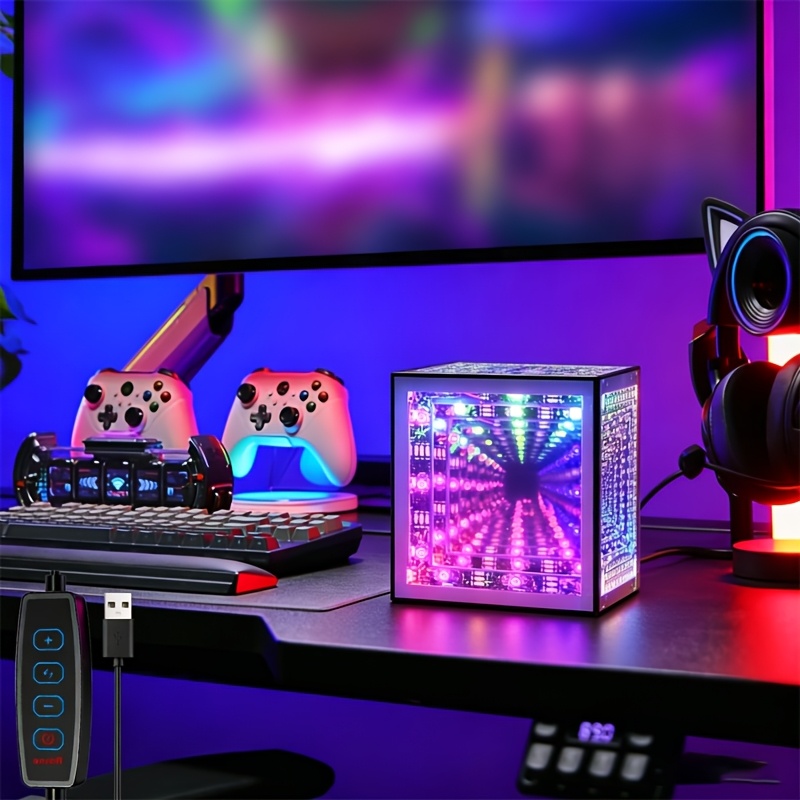 RGBW Color Changing Smart Infinite Cube Light