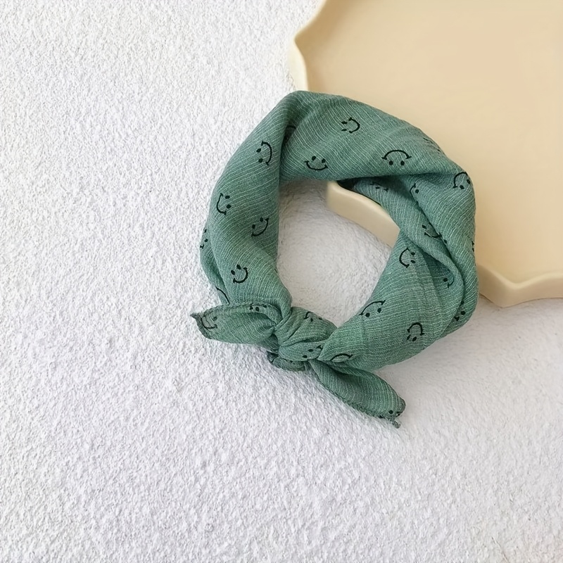 1pc Polyester Dog Bandana, Pet Scarf For Medium, Large, Small Breeds, Festive Celebrations & Daily Wear, Durable Woven Fabric, Adjustable Knot Ties