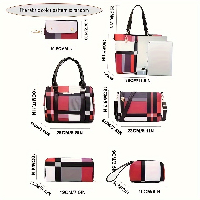 4PCS Women Fashion Handbags Purses Wallet Tote Shoulder Bags Casual  Crossbody Bags, Best Valentine's Day Gift for Ladies Girls, Satchel Purse  Set 4pcs