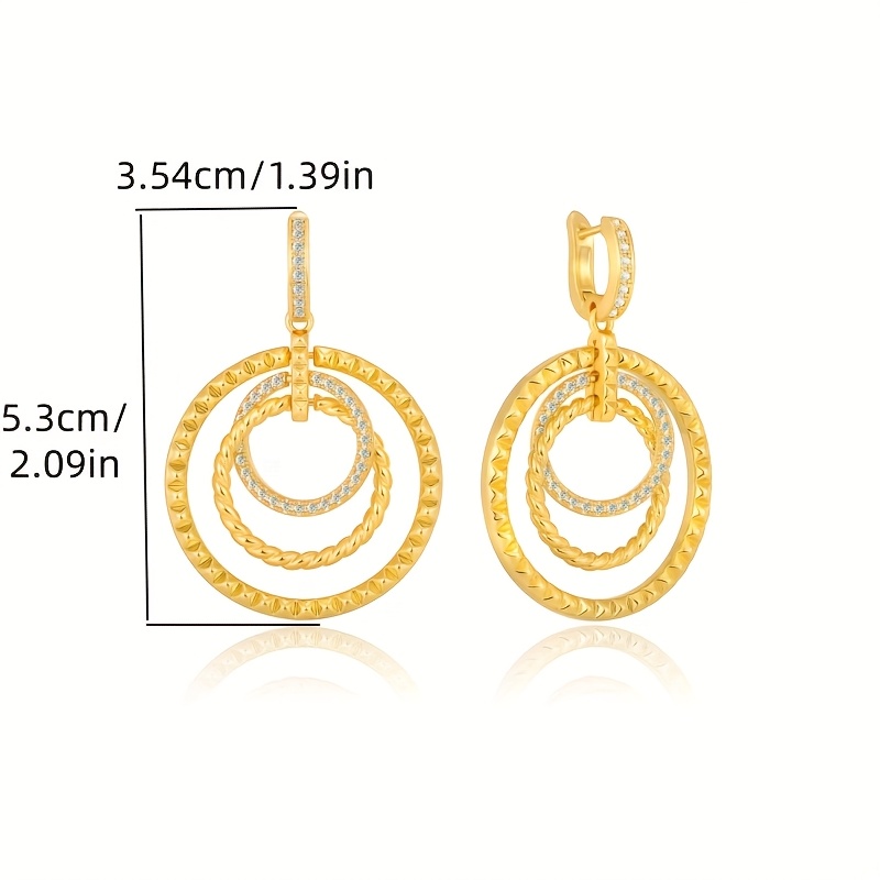Image of 925 Hoop Earrings High-end Luxury Ladies Jewelry Elegant Sexy Fashion Trend Christmas Valentine's Day Holiday Gift Birthday Gift With Exquisite Packaging Gift Box