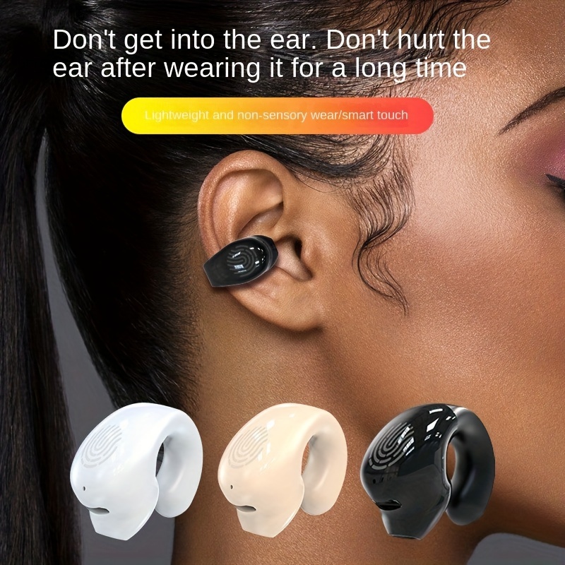 

Wireless Earphones With In-ear Design, High-quality Stereo Sound, Noise Reduction, And High-definition Microphone, Suitable For All Smartphones For Business, Sports, Running, And Cycling.
