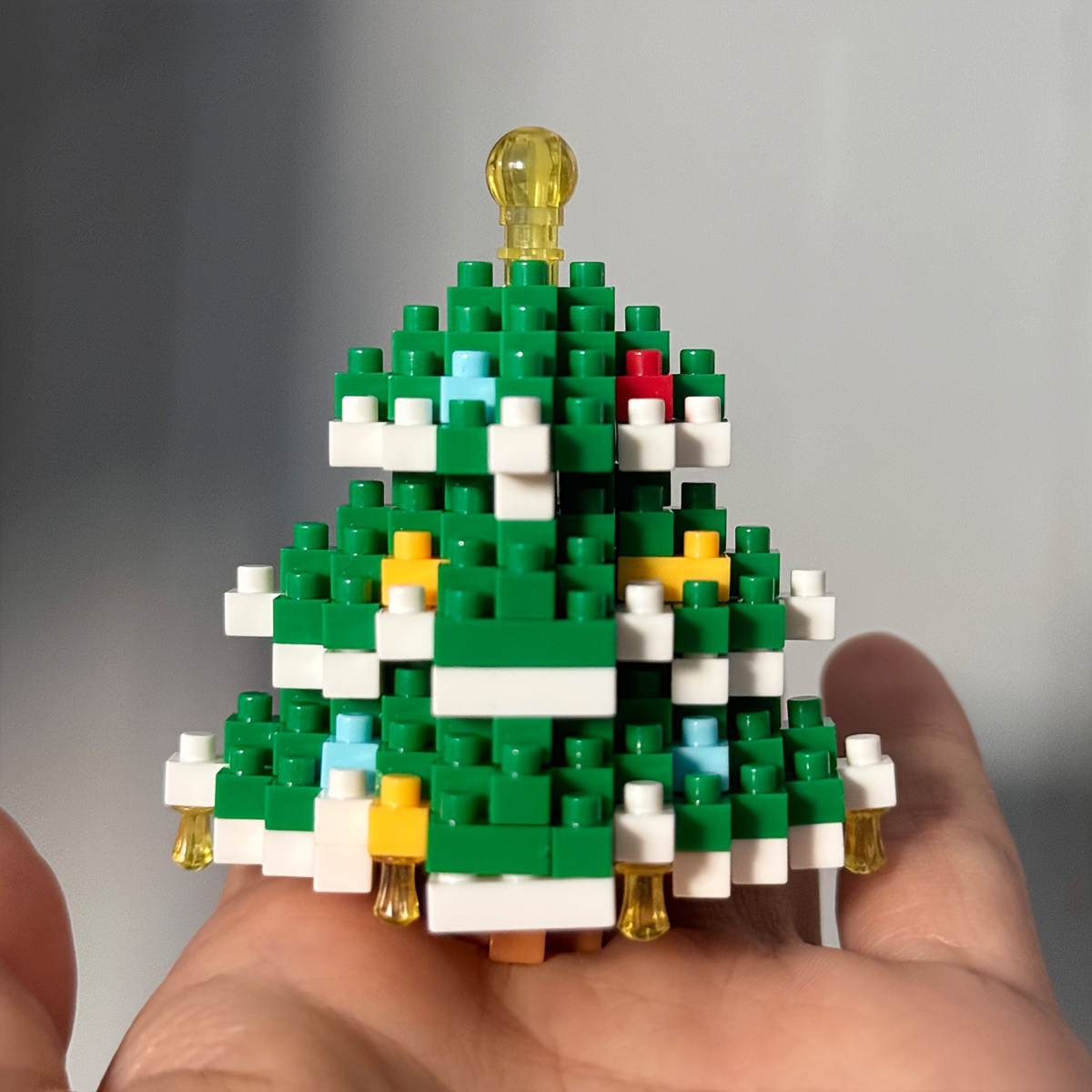 Handmade Christmas Decor / Ornament Hama Beads Super Mario Set of 7