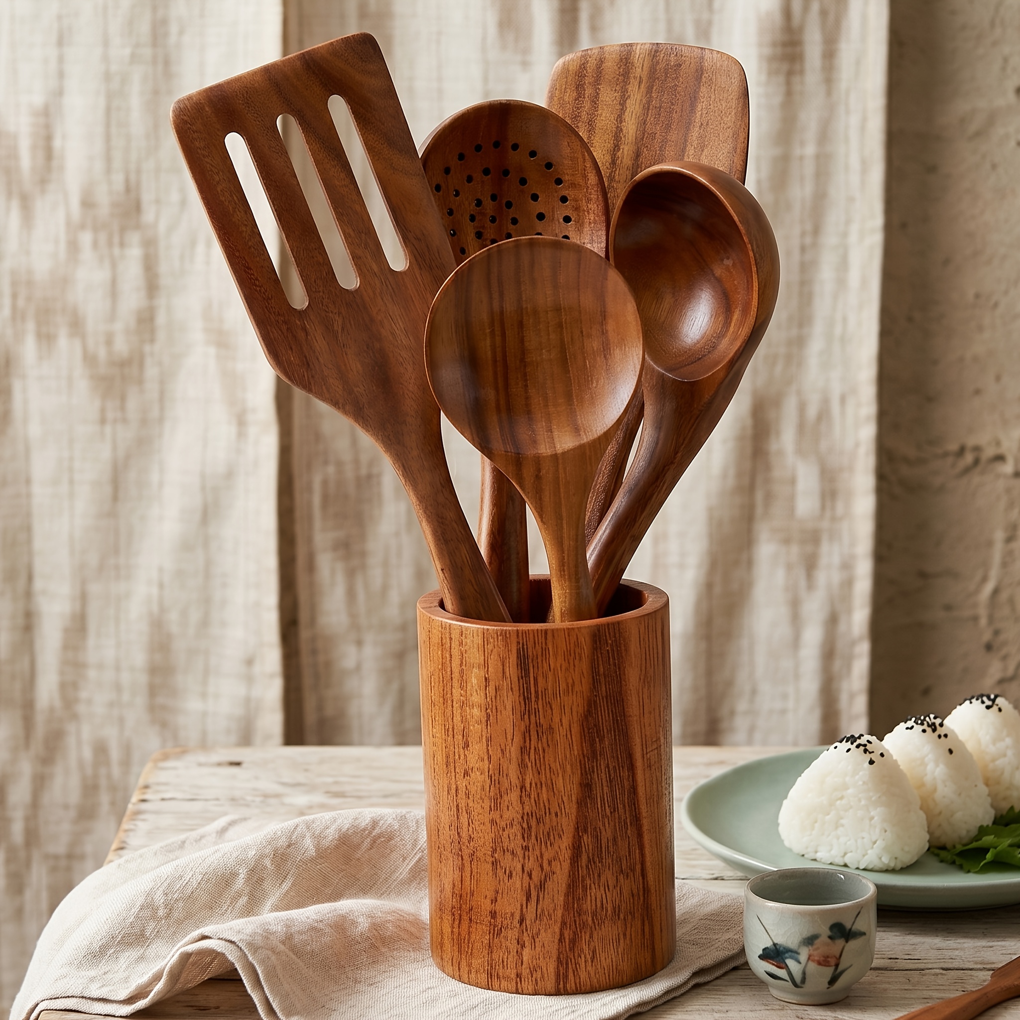 küchenutensilien aus holz