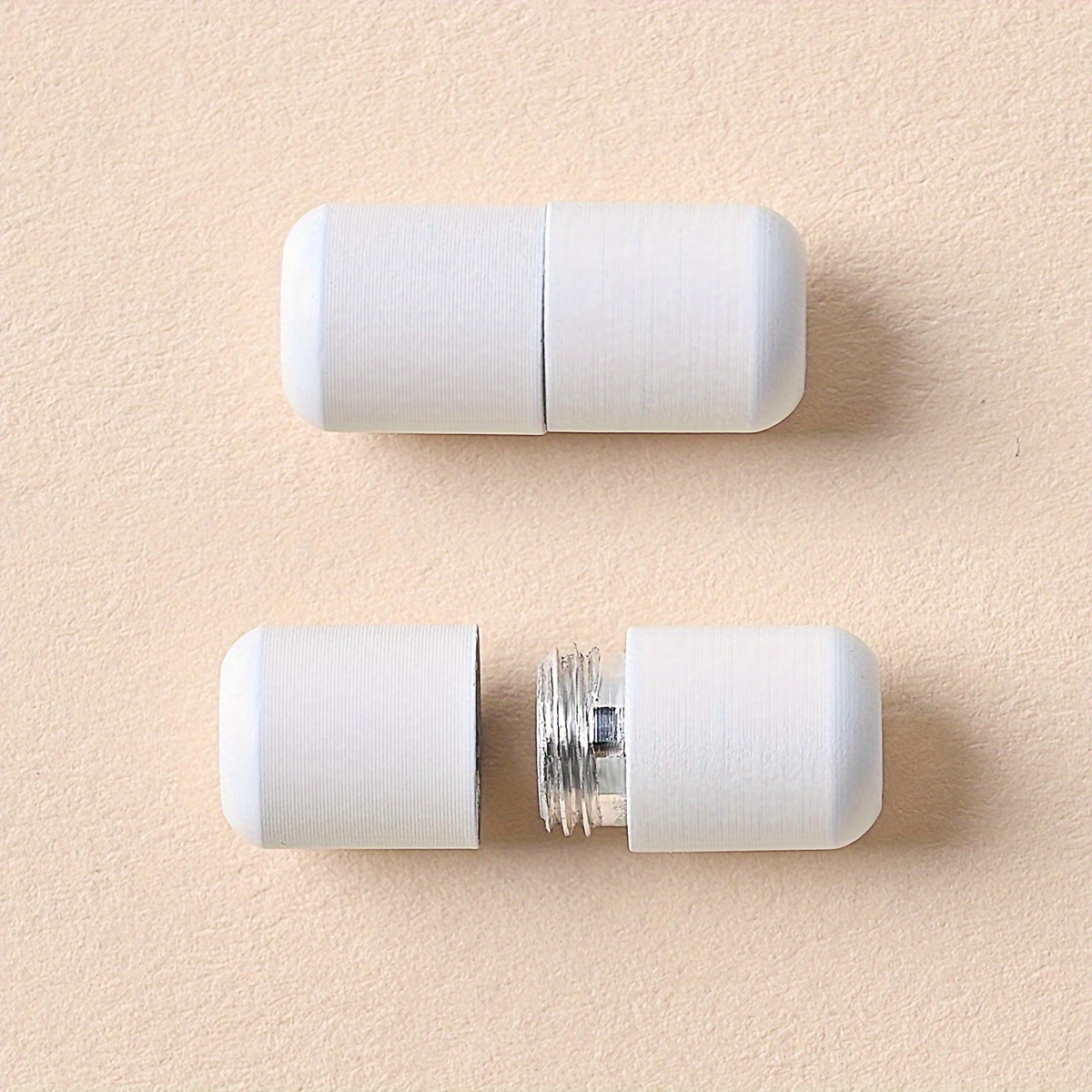 1 Pair Of Shoelace Buckles, Capsule Buckles, No-tie Elastic Shoelace Buckles For Elastic Shoelaces