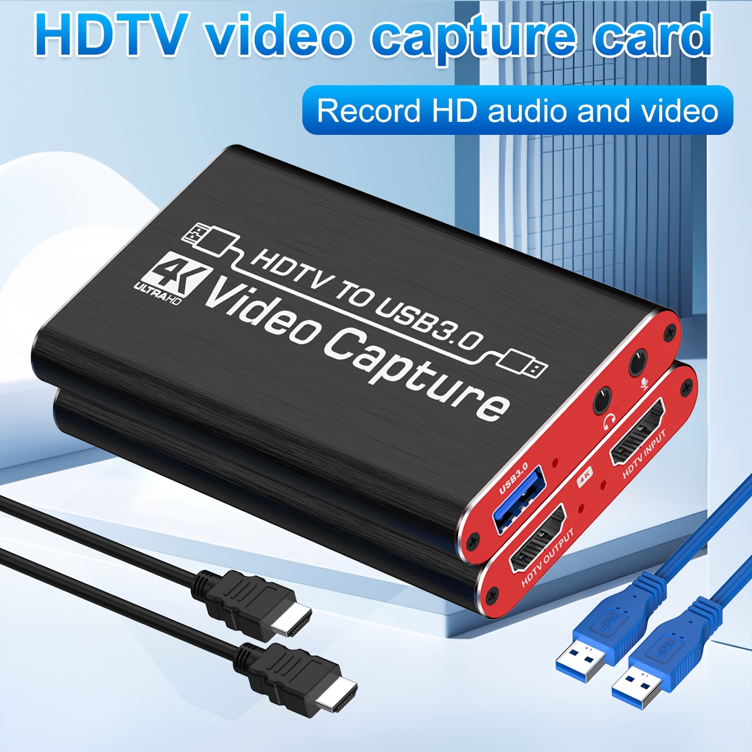 hdtv capture card audio video capture Temu Australia