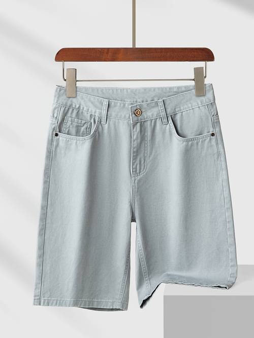 pantalones cortos de para hombre, jeans holgados de puntos, pantalones de hombre 2026, , básicos, fáciles, moda de tendencia, casuales, versátiles, pantalones de media pierna