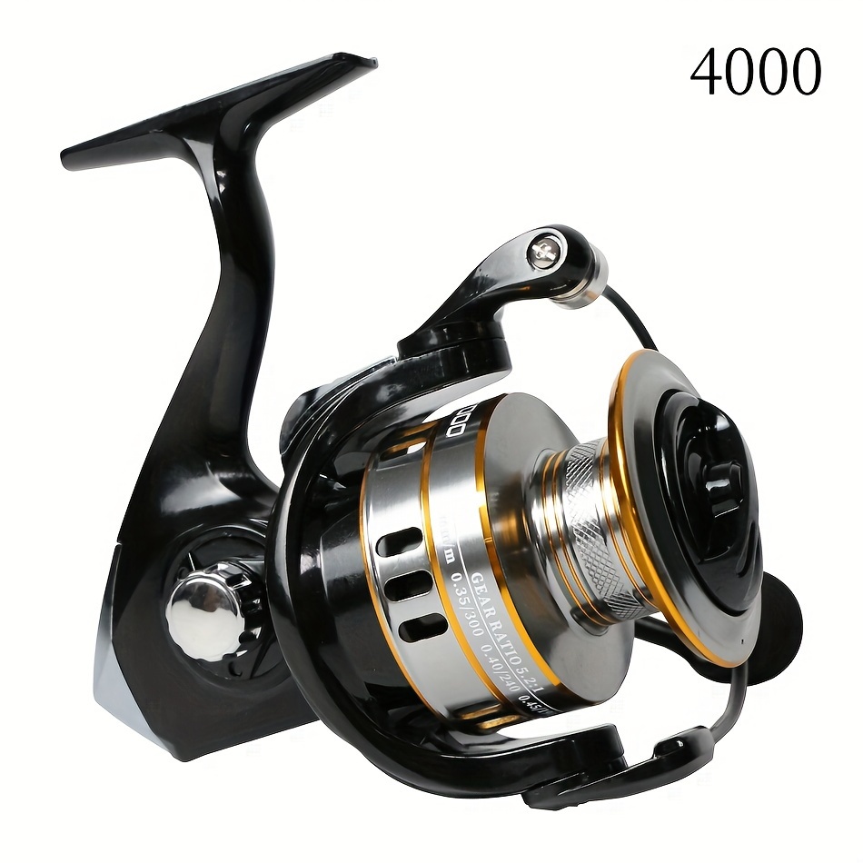 2023 NEW LS Series 5.2:1/4.7:1 Fishing Reel 2000-7000 Metal Spool