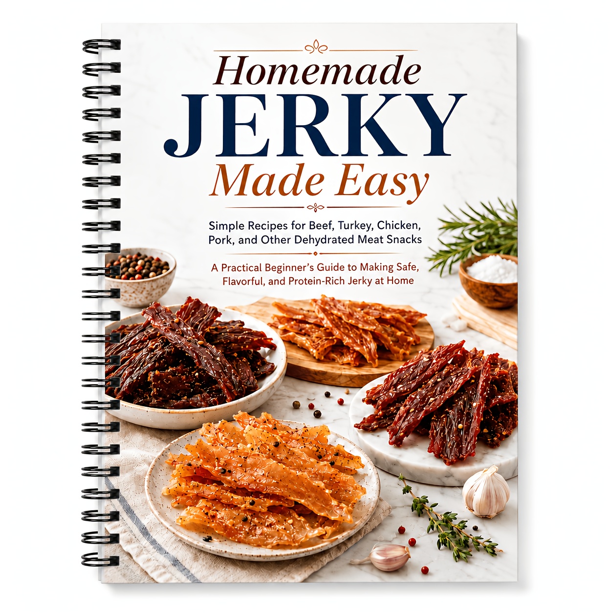 TEMU Homemade Jerky Made Easy Simple Recipes For Beef, Turkey, Chicken, Pork, And Other Dehydrated Meat Snacks A Practical Beginner's Guide To Making